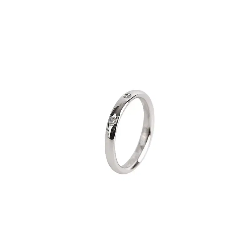 (Genuine) Vahnklep & Apeel Tandtleman Etowall Wedding Band Platinum Dia 3P 48