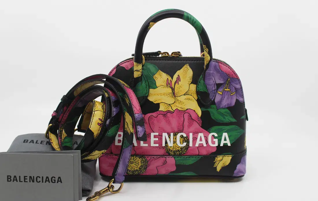 [Chungko Myungpumdaol] Balenciaga Floral Mini Top Handle Shoulder Bag