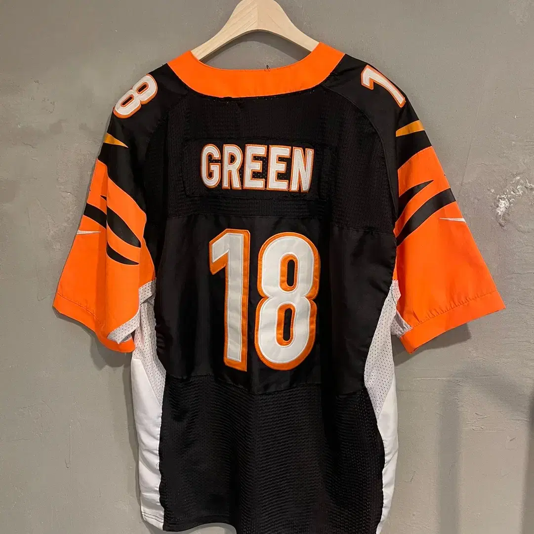 나이키 X NFL 신시내티 뱅골스 GREEN 져지