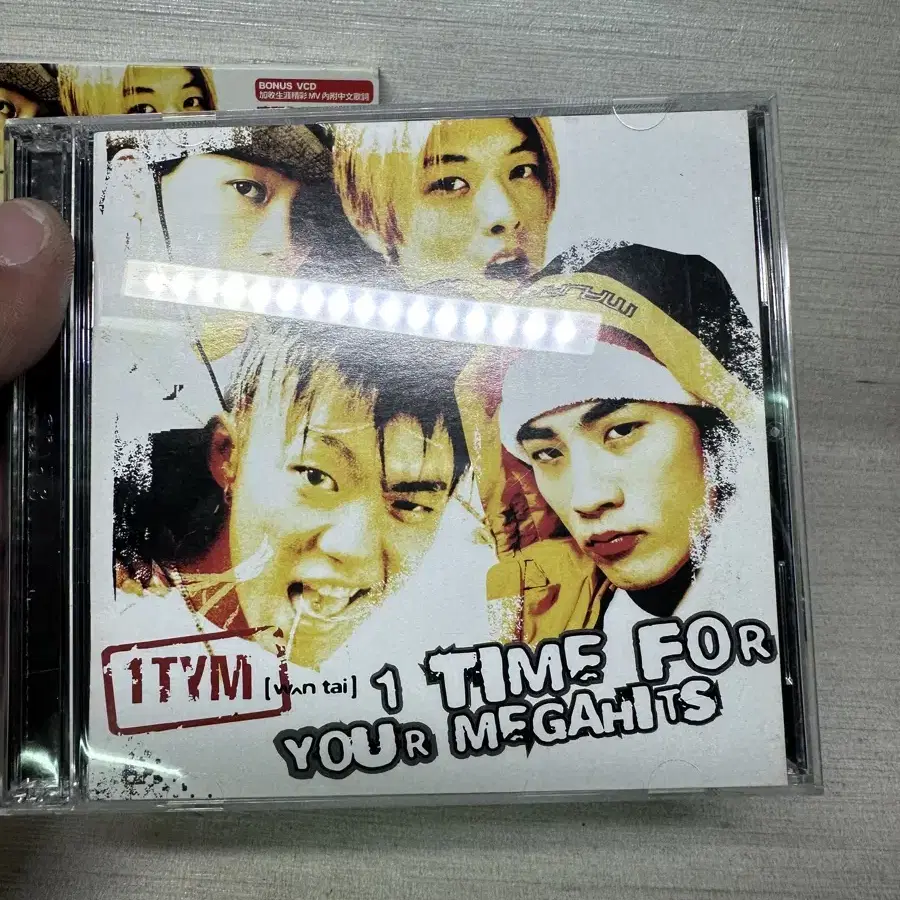 원타임 1TIME FOR YOUR MEGAHITS CD+VCD,03년