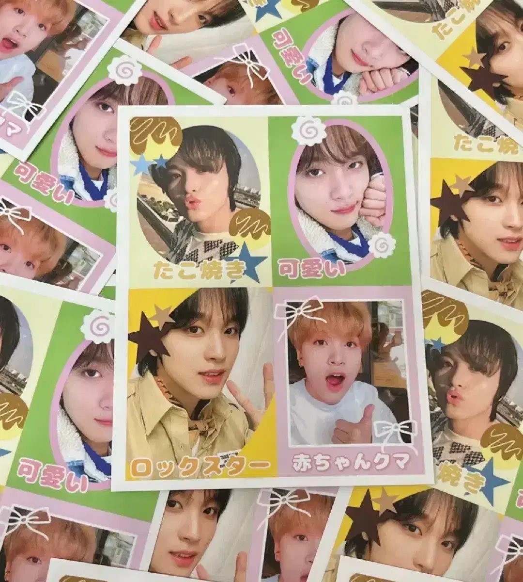 NCT haechan unofficial goods 4cut purikura sells