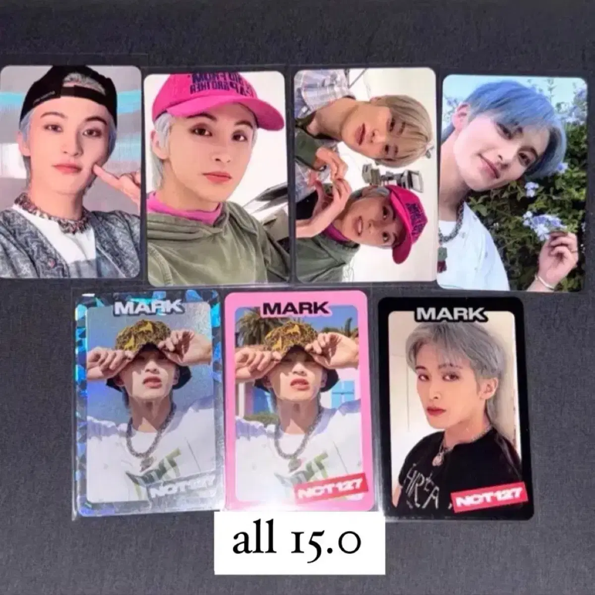 Ayo tc mark full set bulk wts // Selpo special jaehyun Unit Photocard