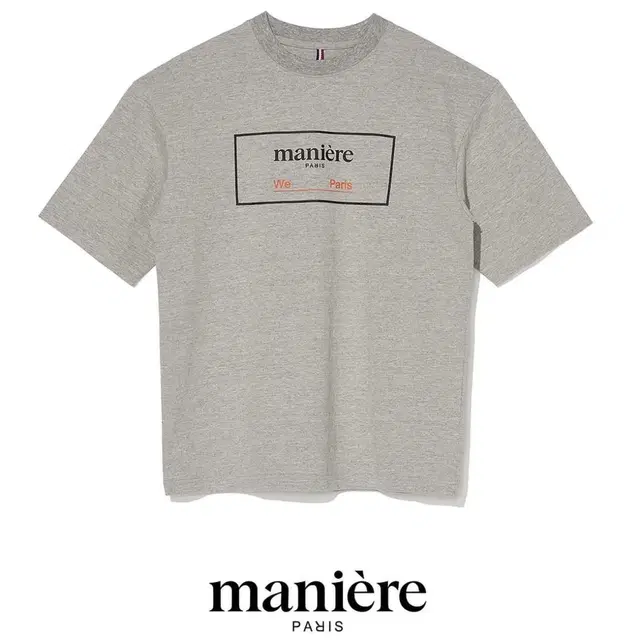 마니에 Maniere we. _paris Maniere Logo티셔츠