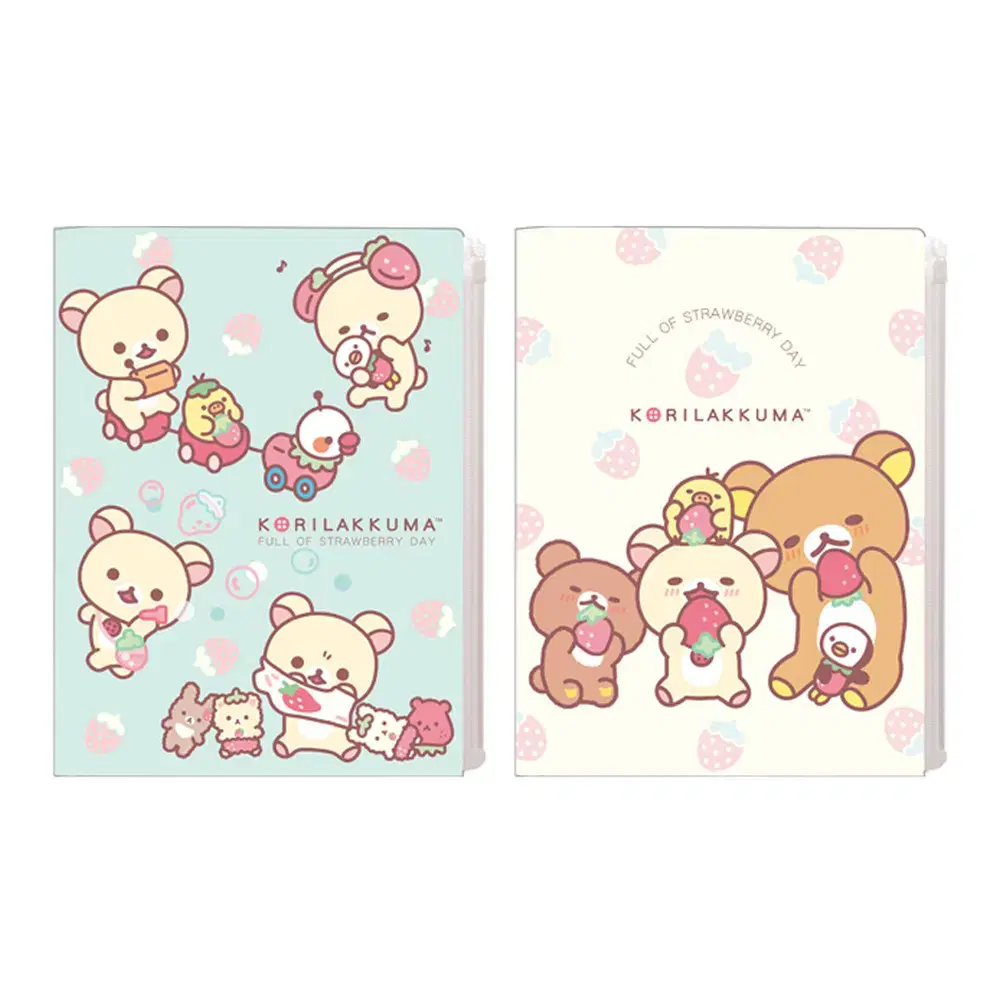 Rilakkuma 6-Pocket Clear File Holder A4