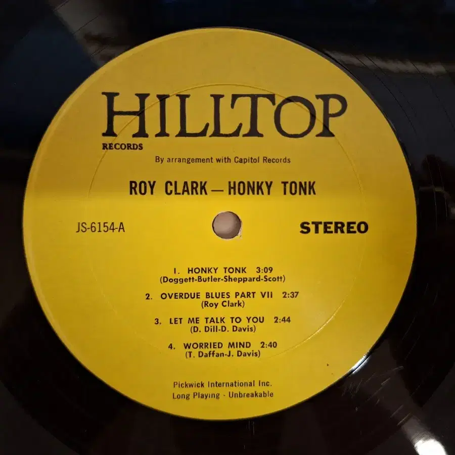 미국원반/Roy Clark - Honky Tonk LP