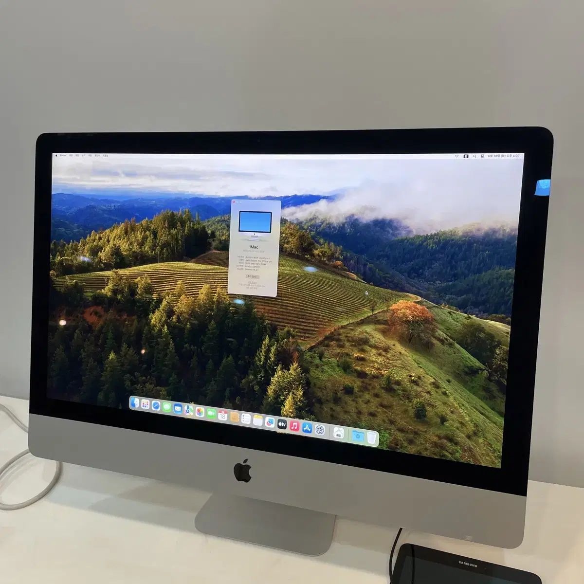 2020 아이맥 27인치 i7/SSD1TB imac 5k 레티나