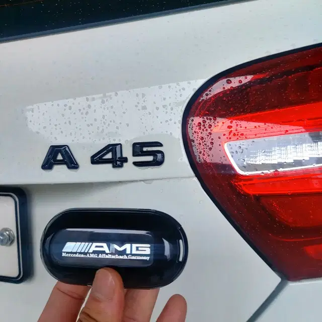 벤츠 고성능 AMG A45  버튼형 스마트키를 LCD 디지털키 신형 개조