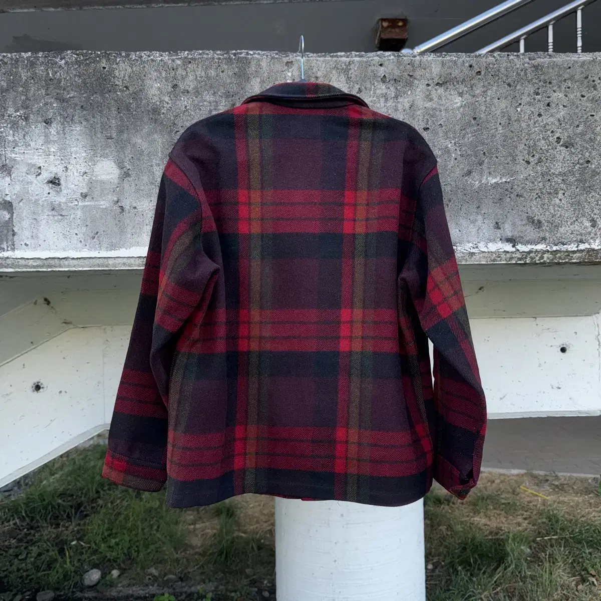 PENDLETON 체크 울자켓 M