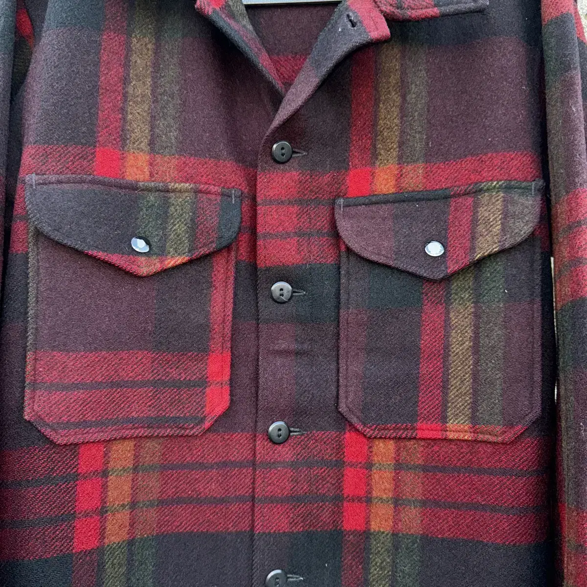 PENDLETON 체크 울자켓 M