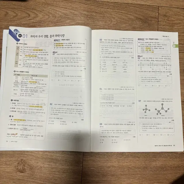 좋은책 신사고 화학1 화1 30일컷 과탐 기출 문제집 하자 없음