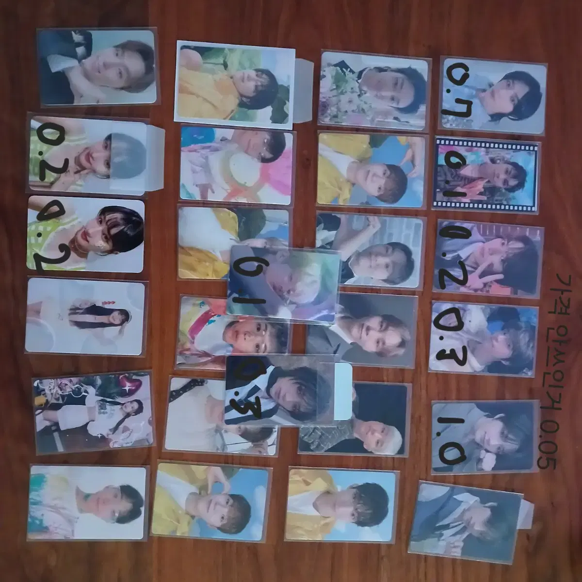 Idol photocard txt beomgyu taehyun ld seventeen boo seungkwan the8 dino Stayc