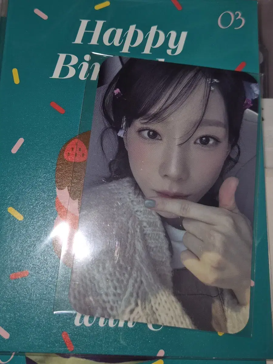 Unsealed)Taeyeon 2023 birthday Sell Photo Card