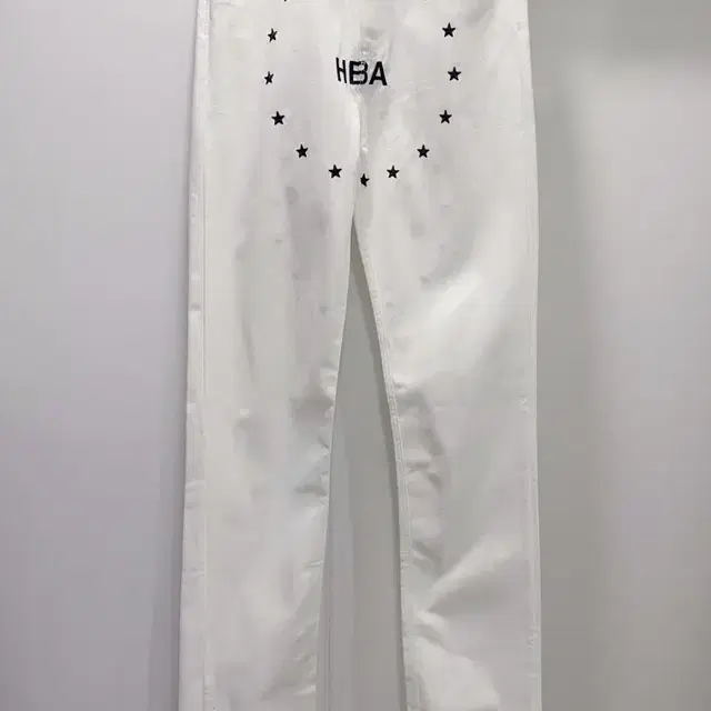 HOOD BY AIR EMBROIDERED LOGO JEANS