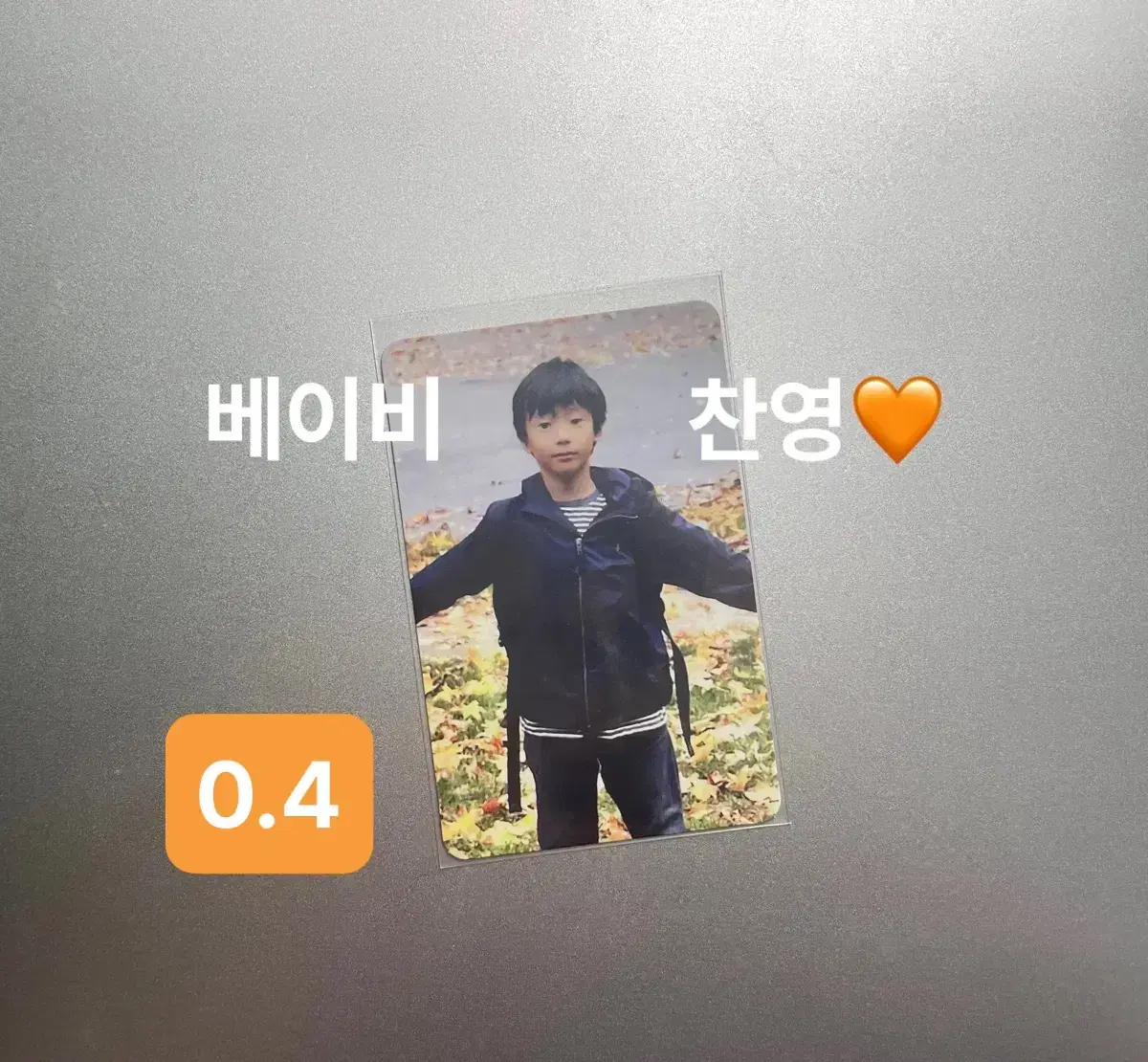 riize chanyoung baby tc photocard wts