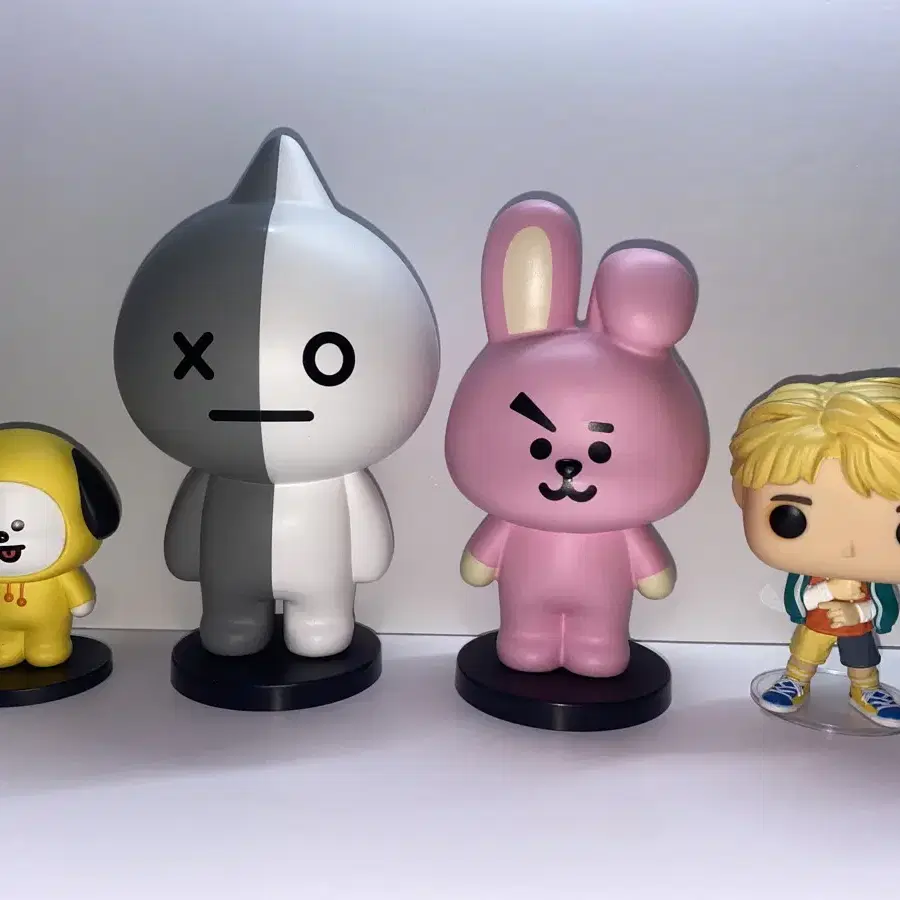 방탄소년단 bt21 지민 정국 알엠 펀코팝 피규어