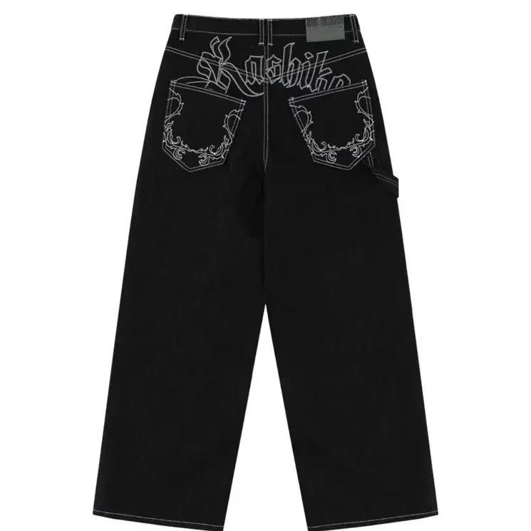 카시코 데님 팬츠 Embroied Nonfade Denim Pants