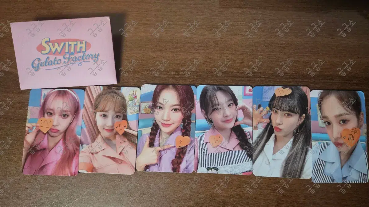 Stayc Gelato Factory fanmeeting photocard