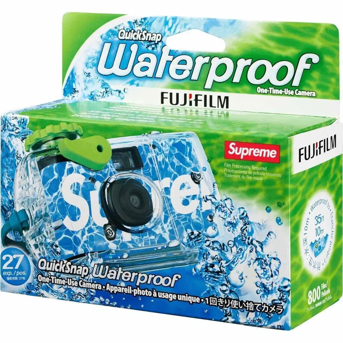 Supreme 24SS FujiFilm Waterproof Camera