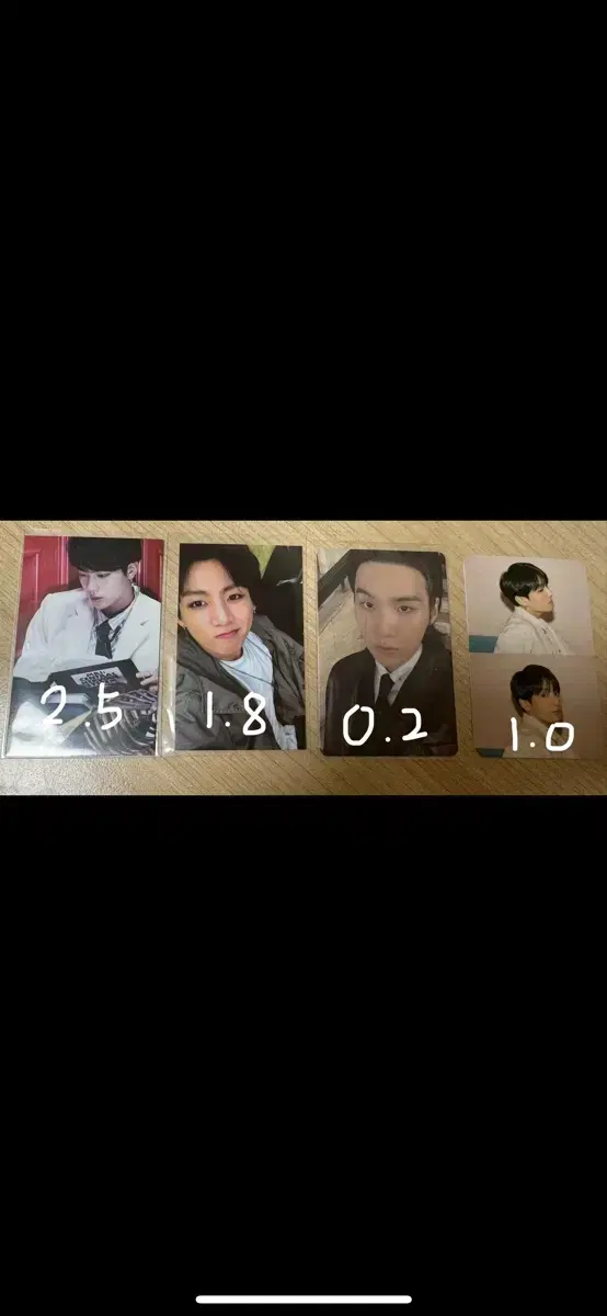 Source)) BTS photocard WTS