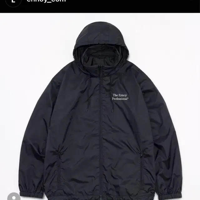 ennoy packable nylon jacket 엔노이 페커블 나일론