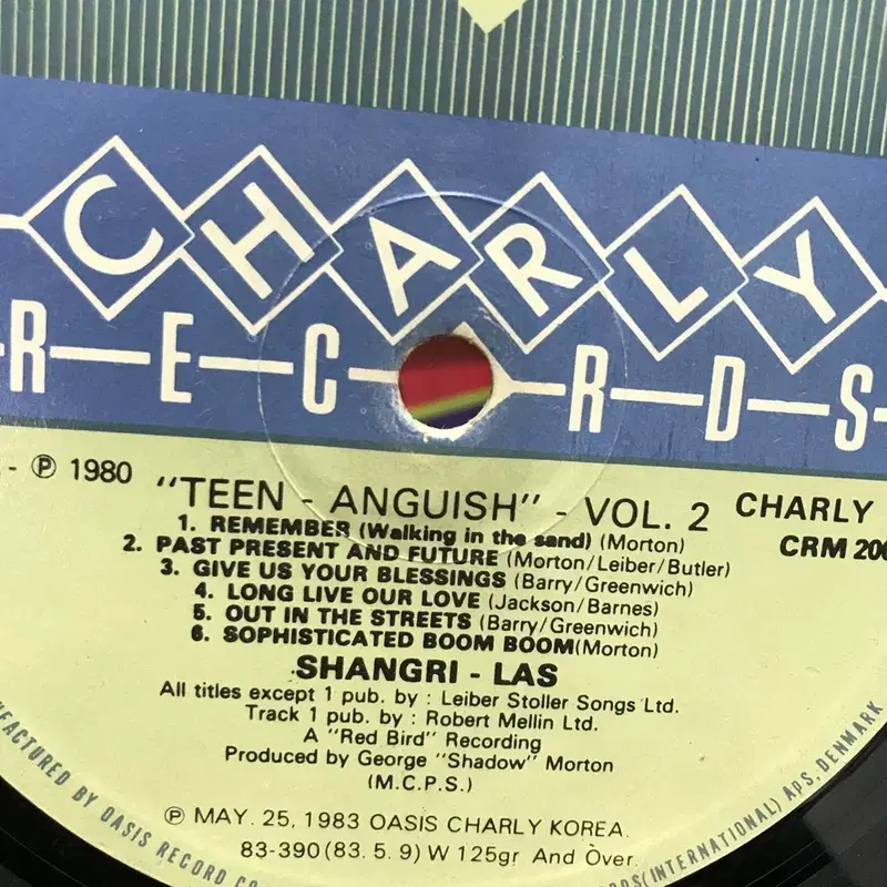 SHANGRI LAS LP / AA2189