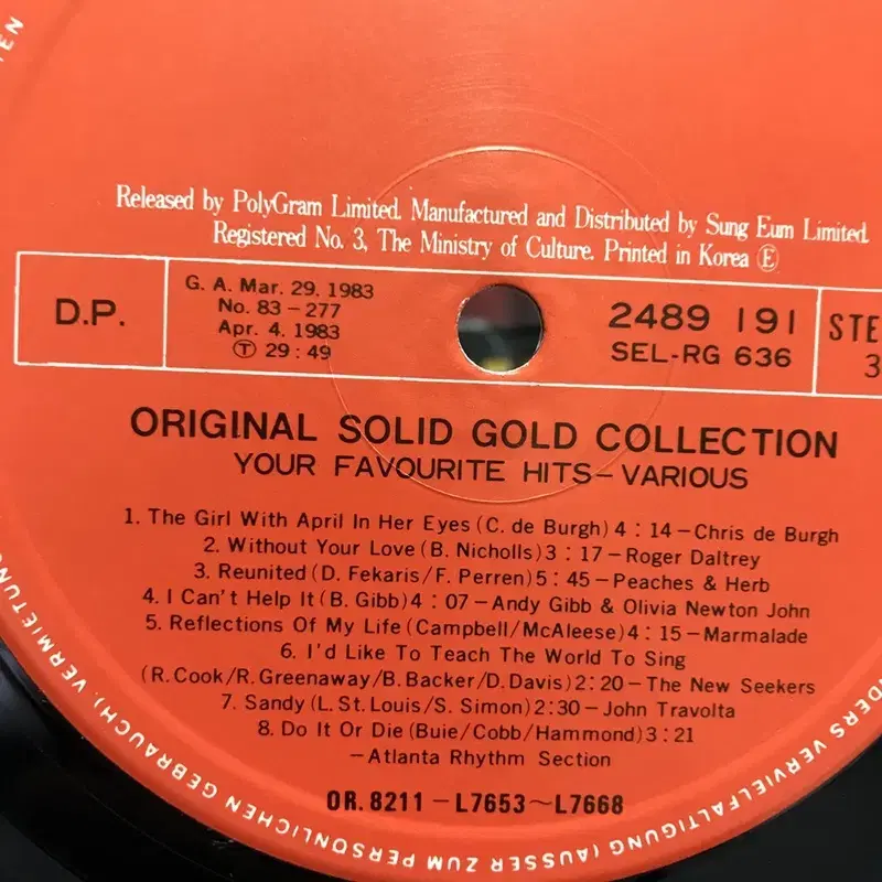 SOLID GOLD COLLECTION LP / AA2206