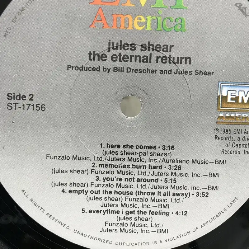 JULES SHEAR LP / AA2208