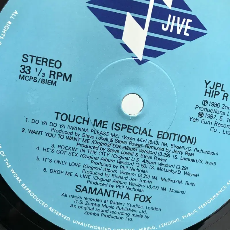 SAMANTHA FOX LP / AA2216