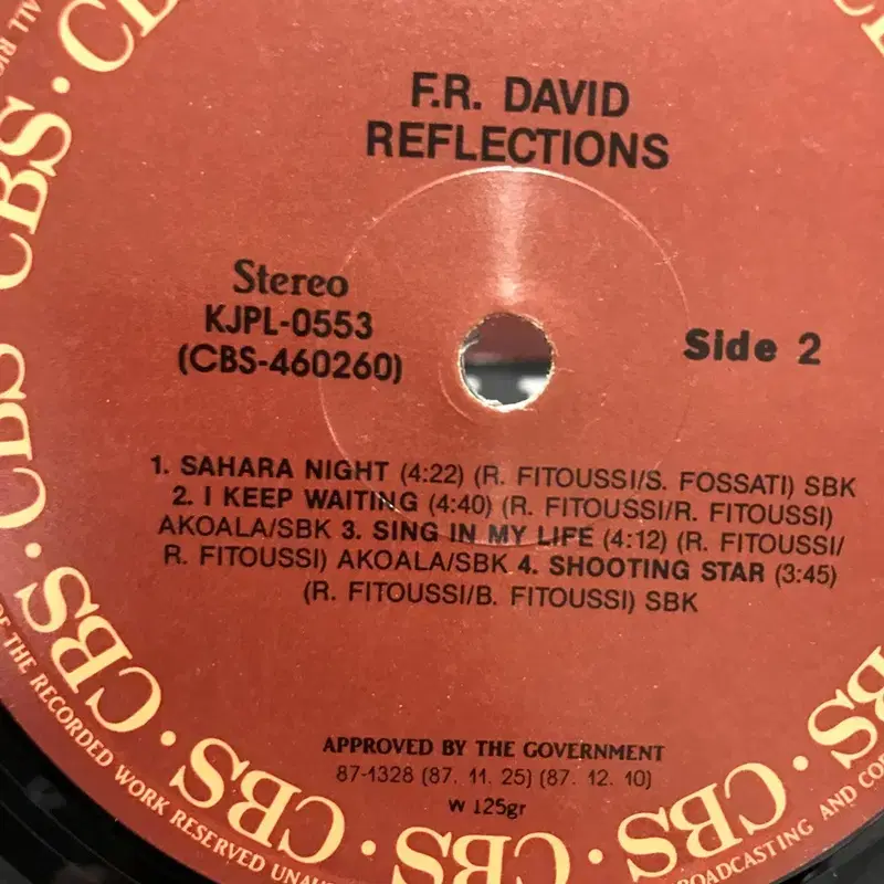 FR DAVID LP / AA2220