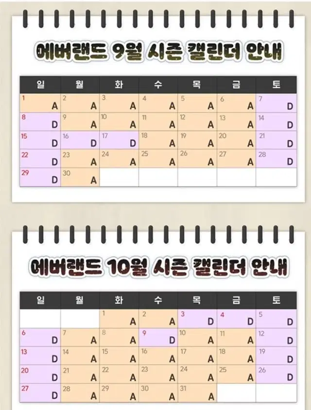 에버랜드 A구간  종일 자유이용권