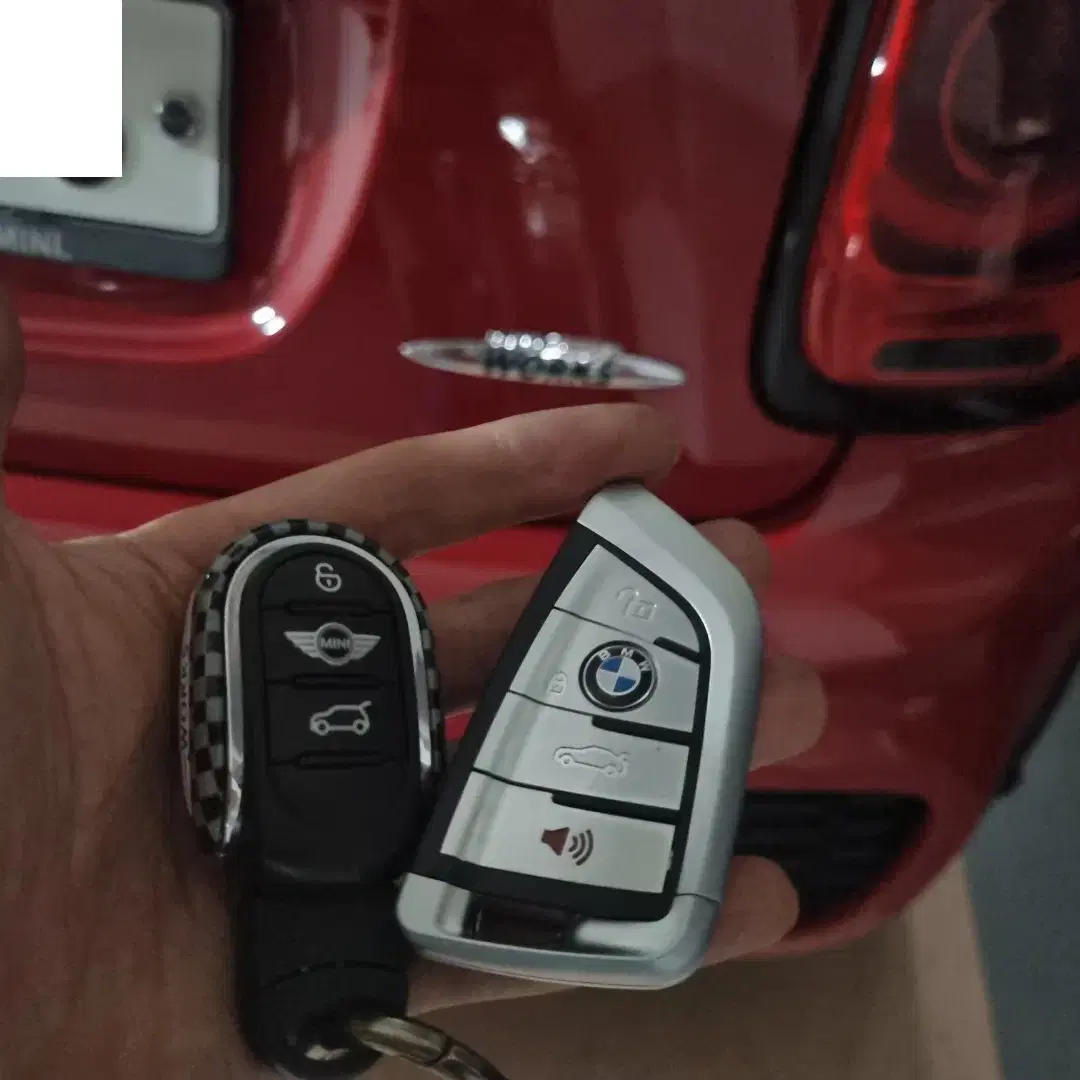 미니 MINI 스페어키로 BMW TYPE 최신형 칼날 스마트키 추가 제작