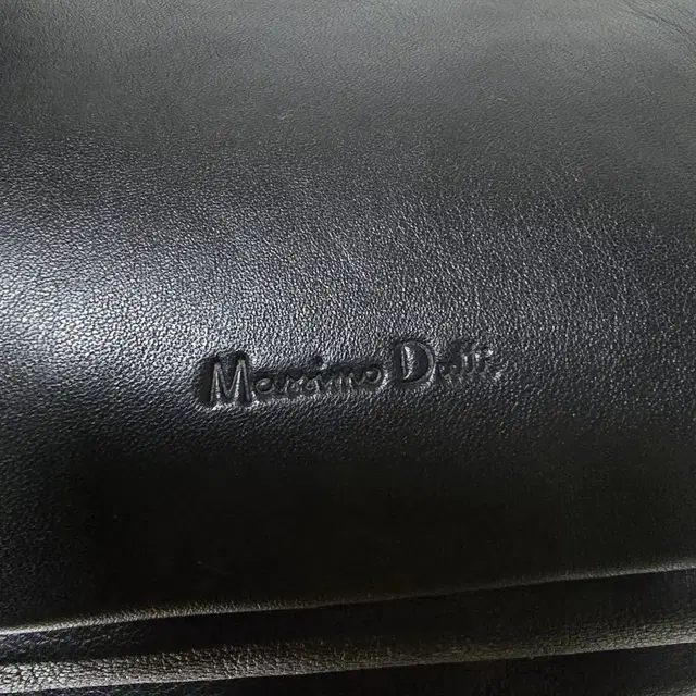 Massimo Dutti 마시모두티 나파 소프트 블랙 레더 라지 숄더백