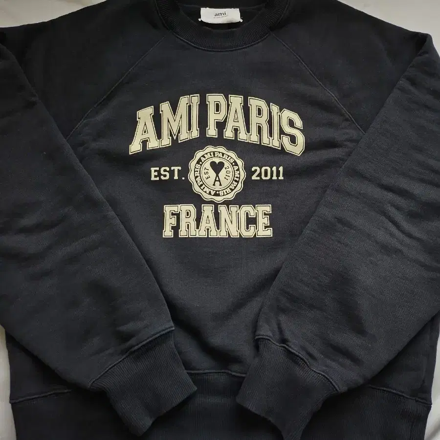 AMI 맨투맨 Paris France Sweatshirt [L]