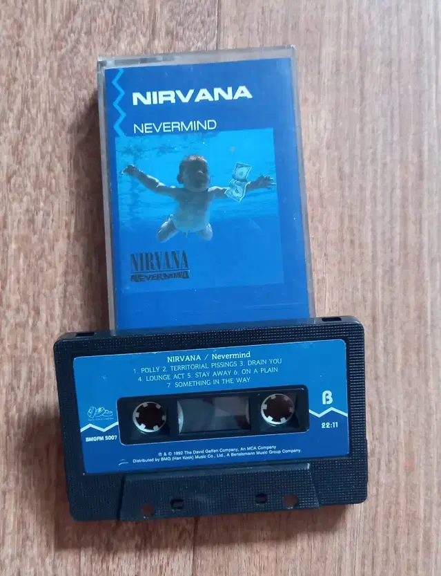 nirvana 너바나 카세트테이프