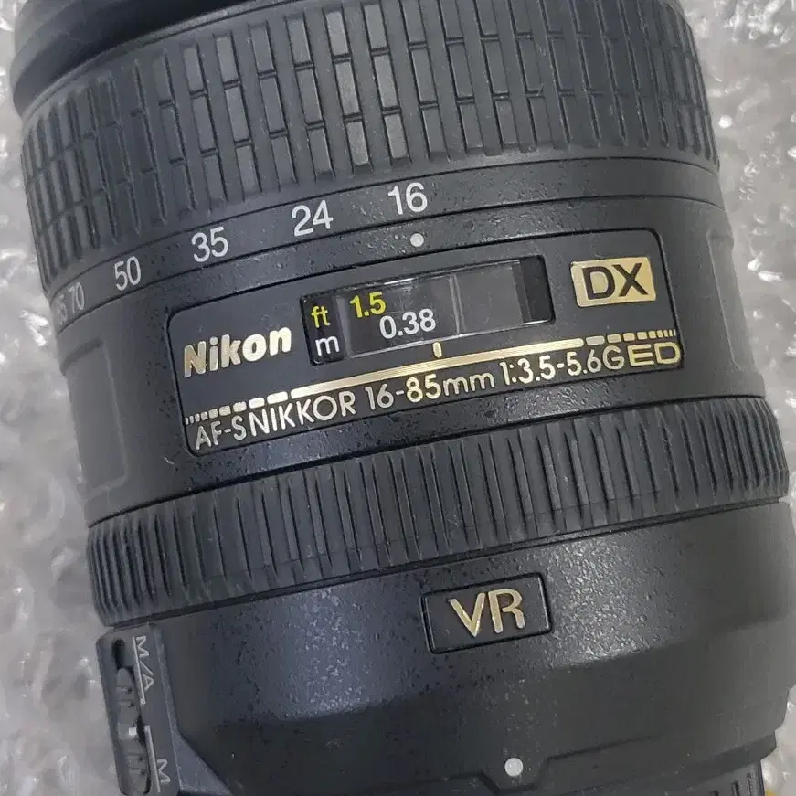 니콘 af-s 16-85mm ed vr 16-85vr 16-85g dx