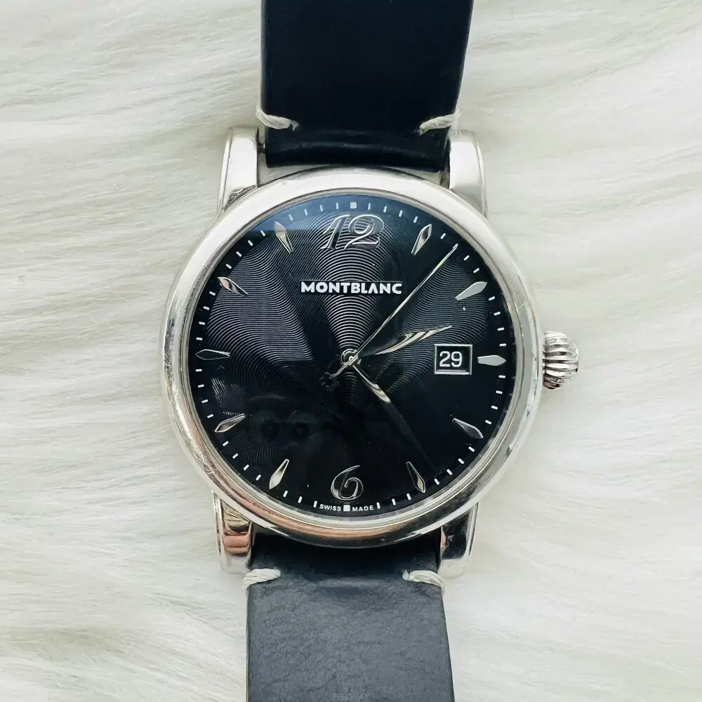 몽블랑 7189 마이스터 스튁 39mm 남성시계