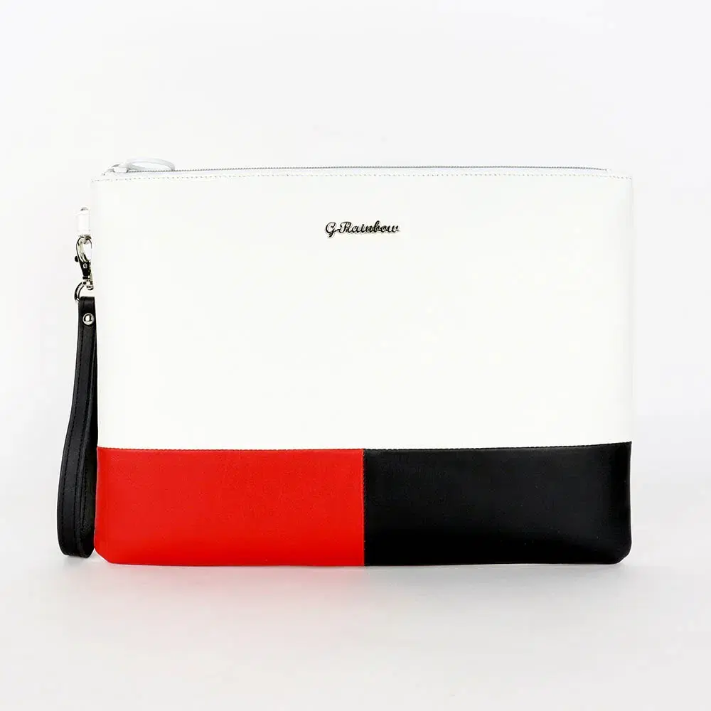 Unisex cowhide golf clutch bag