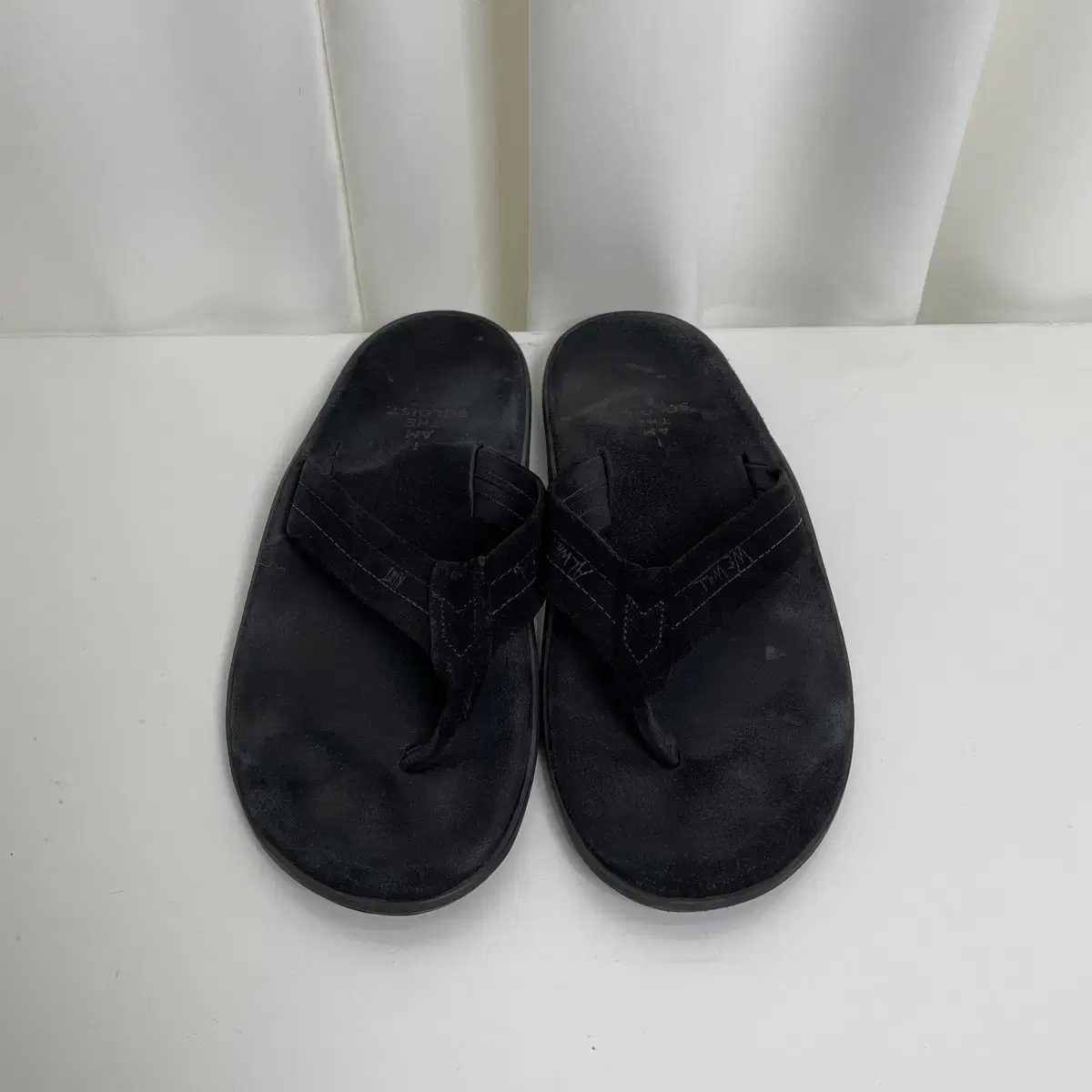 THE SOLOIST x ISLAND SLIPPER 블랙 쪼리