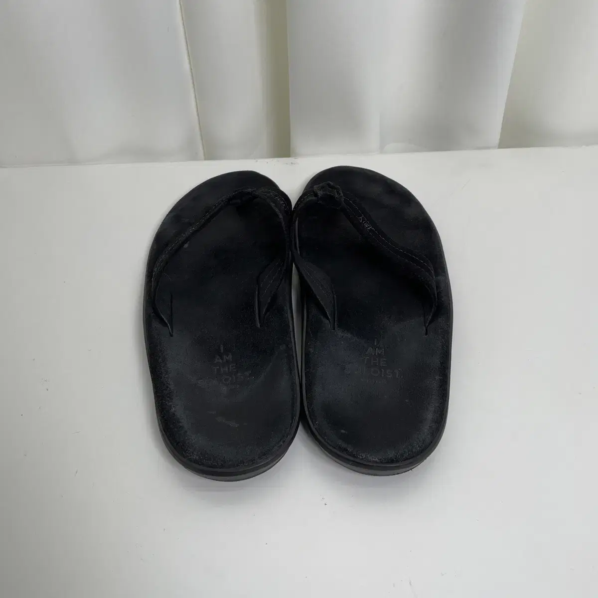 THE SOLOIST x ISLAND SLIPPER 블랙 쪼리