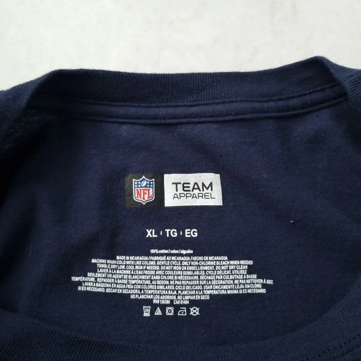 NFL TEAM APPAREL프린팅 반팔 티셔츠