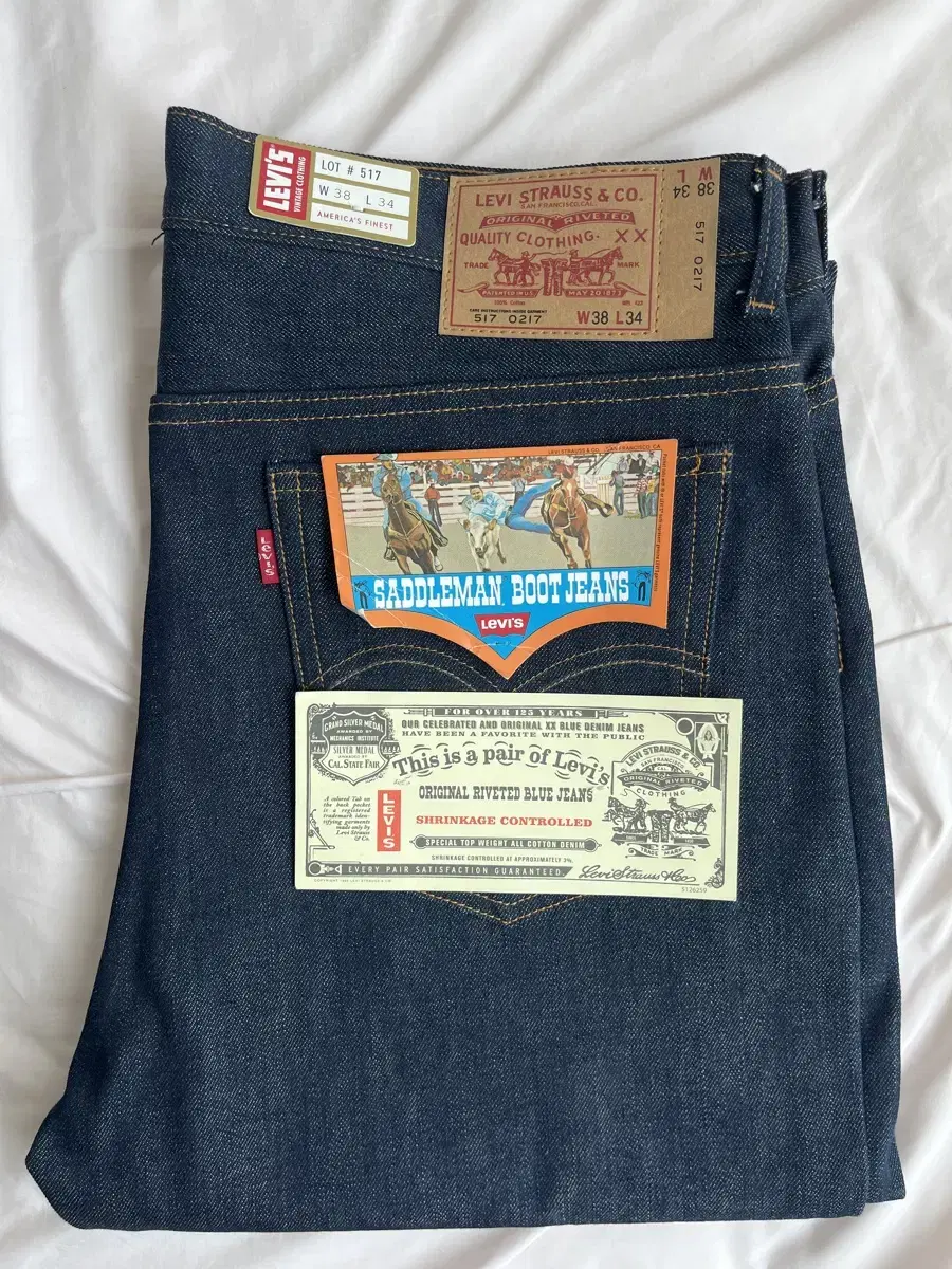 LVC Levi's 517 1970s Cornmeal 38X34 85192-0004