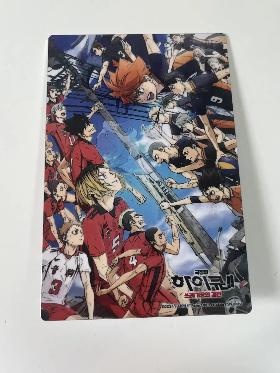 Haikyuu Movie Metal Frame Pre-order Benefit