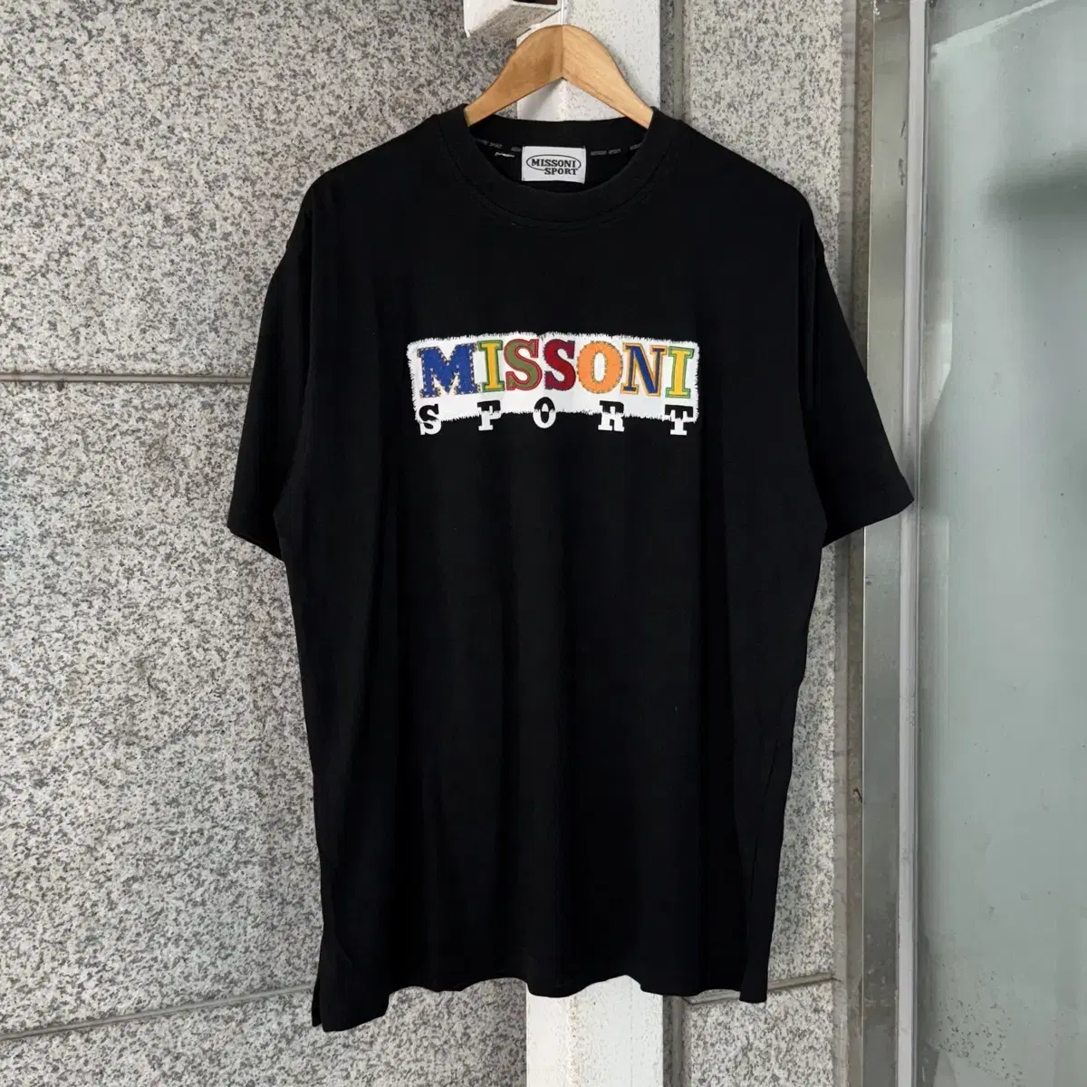 Missoni Spellout Logo Embroidered Vahn Tee