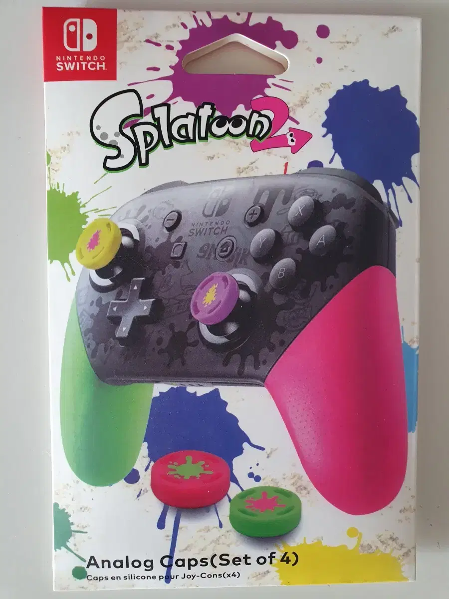 Nintendo Switch ProCon Stickcover Splatoon