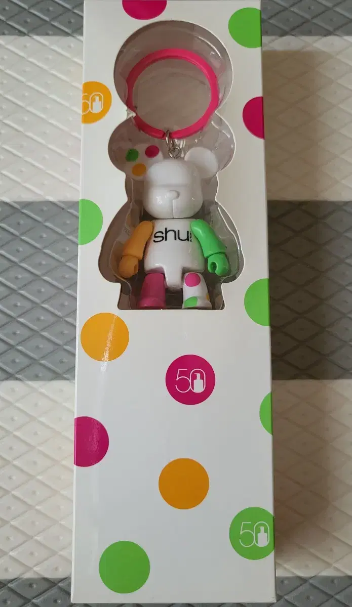 Barebrick Shuemura Shoe Bear keyring sells them.