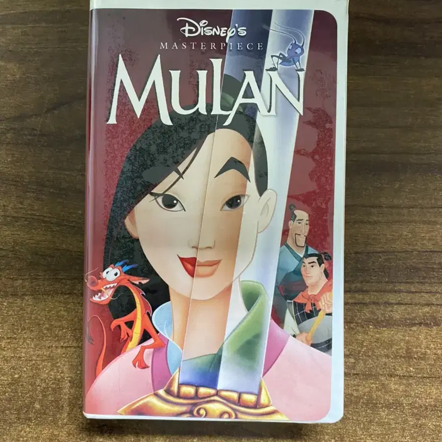 비디오테이프  MULAN 북미판 영어