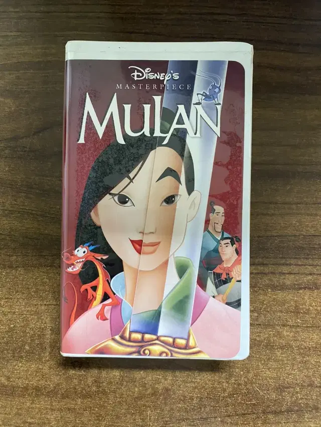 비디오테이프  MULAN 북미판 영어