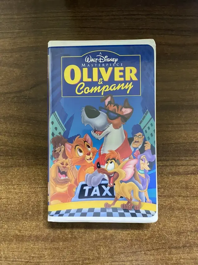 비디오테이프  OLIVER & Company 북미판 영어