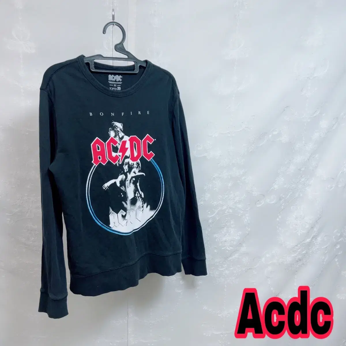 Acdc 프린팅 맨투맨