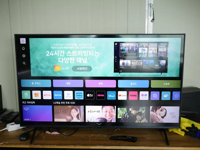 LG 50인치 티비 엘지 50UR931C0NA 스마트 TV 신동품